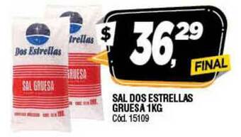 Supermercados Yaguar Sal Dos Estrellas Gruesa 1Kg oferta