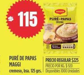 Supermercados Vea Puré de papas maggi oferta