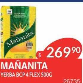 Masivos Mañanita yerba bcp 4 flex oferta