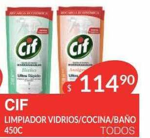 Masivos Cif limpiador vidrios cocina baño oferta