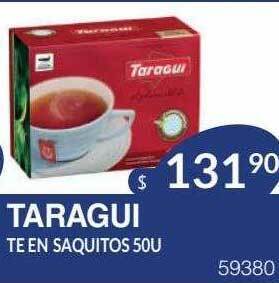Masivos Taragui te en saquitos oferta