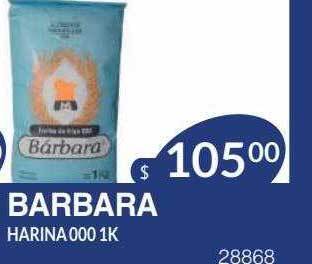 Masivos Barbara harina 000 oferta