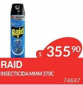 Masivos Raid insecticida mmm oferta