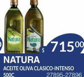 Masivos Natura aceite oliva clasico-intenso oferta