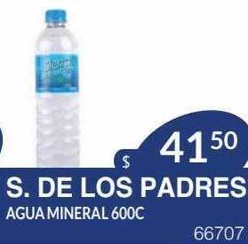Masivos S. de los padres agua mineral oferta