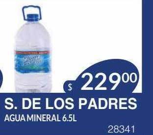Masivos S. de los padres agua mineral oferta