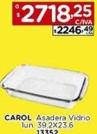 Hipermay Carol asadera vidrio oferta