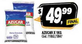 Supermercados Yaguar Azucar X 1Kg oferta