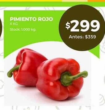 Super MAMI Pimiento rojo oferta