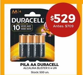 Super MAMI Pila aa duracell alcalina blister oferta