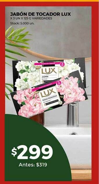 Super MAMI Jabón de tocador lux oferta
