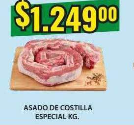 Supermercados Damesco Asado de costilla especial oferta
