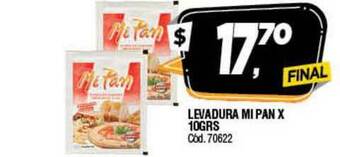 Supermercados Yaguar Levadura Mi Pan X 10Grs oferta