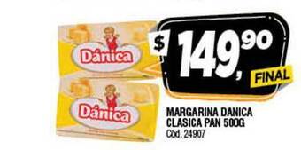 Supermercados Yaguar Margarina Danica Clasica Pan 500G oferta