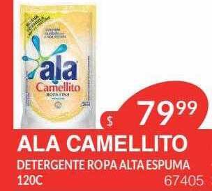 Masivos Ala camellito detergente ropa alta espuma oferta