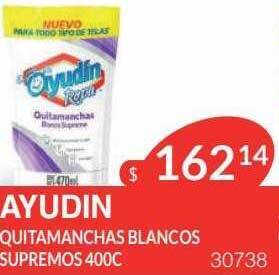Masivos Ayudin quitamanchas blancos supremos oferta