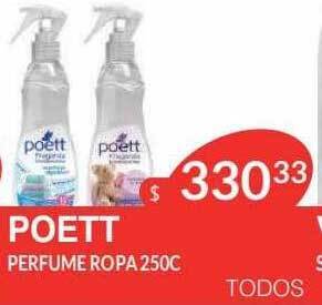 Masivos Poett perfume ropa oferta