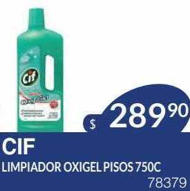 Masivos Cif limpiador oxigel pisos oferta