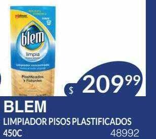 Masivos Blem limpiador pisos plastificados oferta