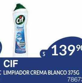 Masivos Cif limpiador crema blanco oferta