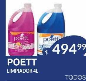 Masivos Poett limpiador oferta