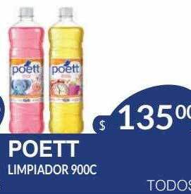 Masivos Poett limpiador oferta