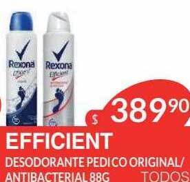 Masivos Efficient desodorante pedico original antibacterial oferta