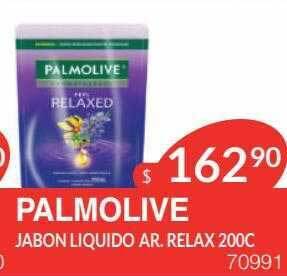 Masivos Palmolive jabon liquido ar. relax oferta