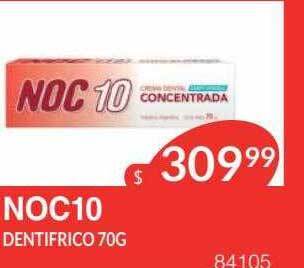 Masivos Noc10 dentifrico oferta