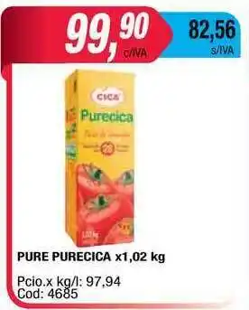 Maxiconsumo Pure Purecica x 1,02kg oferta