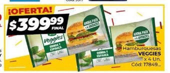 Diarco Veggies Hamburguesas oferta