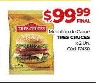 Diarco Tres Cruces Medallon De Carne oferta