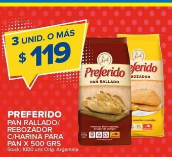 Carrefour Maxi Pan rallado preferido x 500g oferta