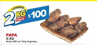 Carrefour Maxi Papa x kg oferta