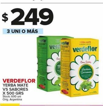 Carrefour Maxi Yerba mate verdeflor x 500g oferta