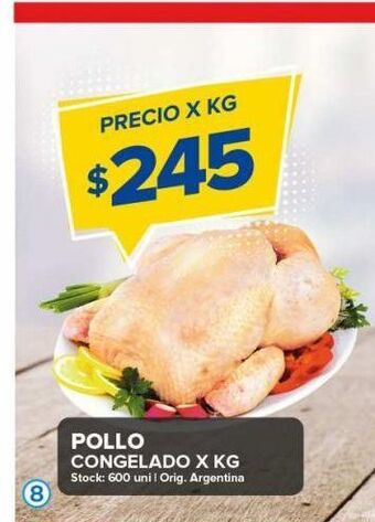 Carrefour Maxi Pollo congelado x kg oferta