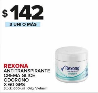 Carrefour Maxi Antitranspirante rexona x 60g oferta