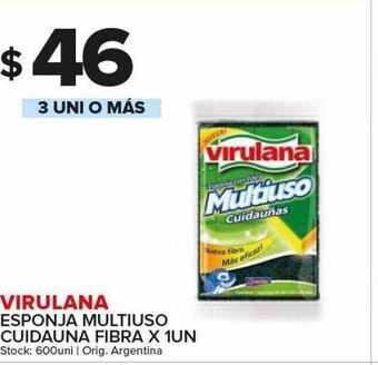Carrefour Maxi Esponja multiuso virulana x 1un oferta