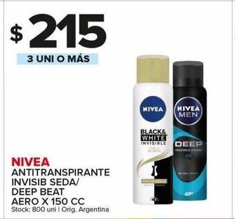 Carrefour Maxi Antitranspirante nivea x 150cc oferta