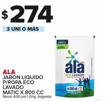 Carrefour Maxi Jabón líquido ala x 800cc oferta