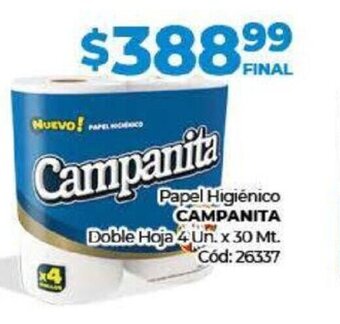 Diarco Campanita Papel Higienico oferta