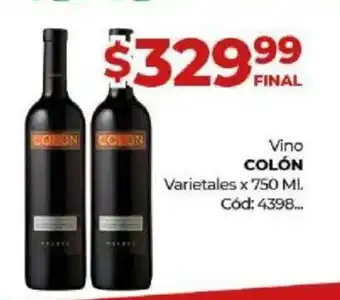 Diarco Colón Vino oferta