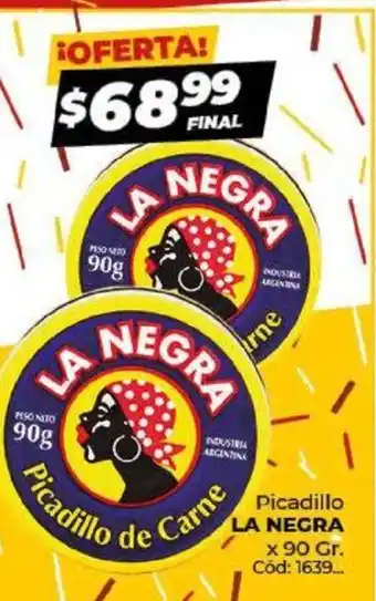 Diarco La Negra Picadillo oferta