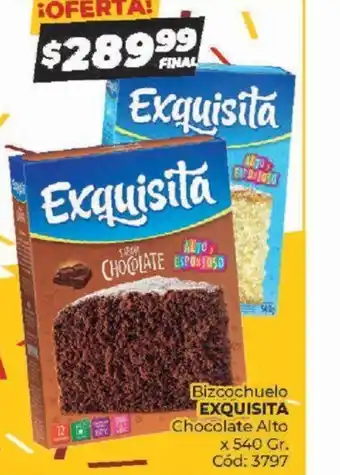 Diarco Exquisita Bizxochuelo oferta