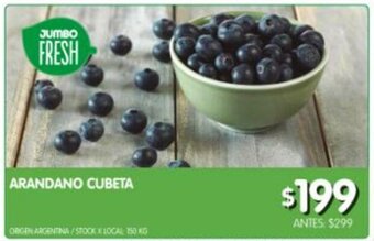 Jumbo Arandano Cubeta oferta