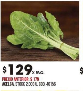 Coto Acelga oferta