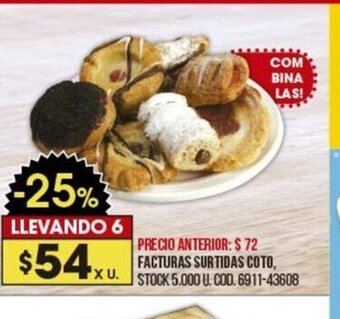 Coto Facturas Surtidas Coto oferta