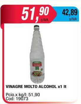 Maxiconsumo Vinagre Molto Alcohol x 1lt oferta