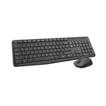 Frávega Kit teclado y mouse inalámbrico logitech mk235 oferta