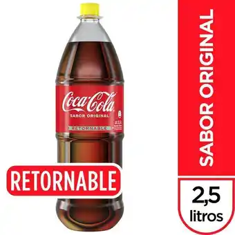 Coto Gaseosa coca-cola sabor original 2,5 lt oferta